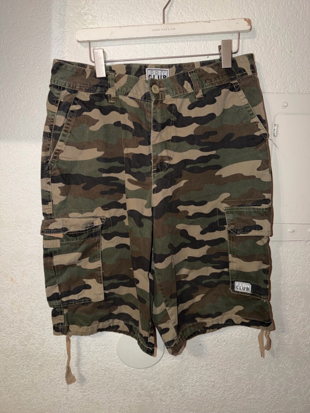 Camo Cargo Shorts - Men's Green Camo